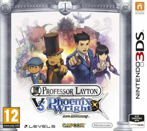 Professor Layton vs Phoenix Wright - Ace Attorney (Europe) (En,Fr,De,Nl)